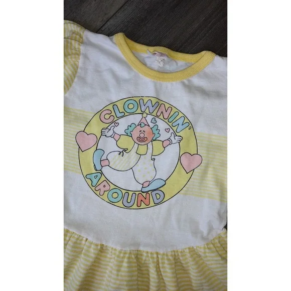 Vintage Buster Brown clown dress 3 yrs - Picture 2 of 2